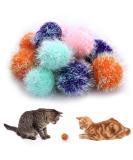 Cobee Large Cat Sparkle Ball Toys 12 Pieces 2 Inch Cat Pom poms Ball Furry Cat Toy Balls Kitten Pompom Ball Interactive Play Toy for Indoor Cat Kitten - Buy Online on SooperMarket.com