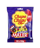 Chupa Chups tongue painter lollipops refill bag 10 pieces color the tongue no artificial colors perfect for Christmas - Buy Online on SooperMarket.com
