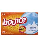 Bounce Fabric Softener Sheets - Fresh Linen Scent | Softens Reduces Static & Freshens Laundry | International Shipping - Buy Online on SooperMarket.com