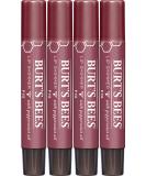 Burt's Bees Lip Balm Stocking Stuffer, Moisturizing Lip Shimmer Holiday Gift for Women, with Vitamin E, Coconut Oil & Beeswax, 100% Natural, Fig, 0.09 Ounce (4 Pack) Fig (4 Pack) - Buy Online on SooperMarket.com