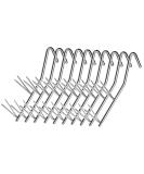 Buy 10 Pieces Double V-Tip 17 cm Fish Smoking Hooks - Premium Quality International Shipping - Buy Online on SooperMarket.com