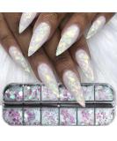 GZSYY Nail Glitter Sequins Laser Nail Sequins 12 Colors Glitter Powder for Nails Glitter Nail Art for Manicure Color3 - Buy Online on SooperMarket.com