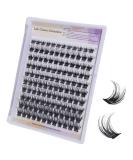 MAEXUS Lash Clusters DIY Eyelash Extensions - 120 Natural Look C D Curl Wispy Lashes (0.07D 8-16mm MIX) for Mega Volume - Buy Online on SooperMarket.com