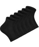 Soft Ventilate Gel Heel Socks Open Toe Socks for Dry Hard Cracked Skin Moisturizing Day Night Care Skin, 3 Pairs (Regular Size, Black) - Buy Online on SooperMarket.com