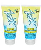 Zinka Clear Zinc Oxide Water Resistant SPF 30 Sunscreen Paraben Free 3 Ounce (Pack of 2) - Buy Online on SooperMarket.com