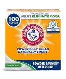Shop Arm & Hammer Laundry Detergent - Perfume & Dye-Free 100 Loads 6.16 lb - International Shipping Available - Buy Online on SooperMarket.com
