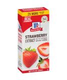 McCormick Strawberry Extract with Other Natural Flavors, 2 fl oz 2 Fl Oz (Pack of 1) - Buy Online on SooperMarket.com