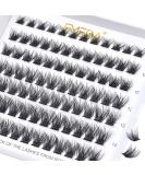 EMEDA D Curl Lash Clusters - Reusable DIY Eyelash Extensions 8mm-14mm | Soft Individual Cluster Lashes for Stunning Eyes - Buy Online on SooperMarket.com