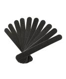 Nail File 10 PCS Professional Double Sided 100/180 Grit Nail Files Emery Board Black Manicure Pedicure Tool and Nail Buffering Files - Buy Online on SooperMarket.com
