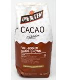 Van Houten - Full-Bodied Warm Brown Cocoa Powder (22-24% cocoa butter) 1kg - Buy Online on SooperMarket.com