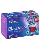 Meßmer Blueberry | 20 tea bags | Gluten-free | Lactose-free | Vegan - Buy Online on SooperMarket.com
