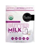 Healthier Comforts Organic Buttermilk Powder | USDA Certified Organic Powdered Buttermilk Kosher Gluten Free Non-GMO | Dry Buttermilk Powder for Baking Supplies Biscuits & Gravy Mini Pancakes 7oz 7 Ounce (Pack of 1) - Buy Online on SooperMarket.com