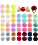 Qearl 48 Pcs Colored Ball Dog Ties Small Dog Bows - Pet Grooming Hair Accessories for Puppy & Cat - Buy Online on SooperMarket.com