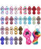 Cludoo 30Pcs Chapstick Holder Keychain Bulk  Chapstick Lip Balm Lipgloss Lipstick Holder Keychains for Lipstick  Chapstick  Lip Balm  lanyards  30 Vibrant Colors - Buy Online on SooperMarket.com