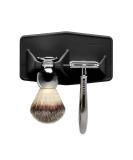 Tooletries Maverick Silicone Razor Brush Holder - Safety Razor Stand for Prolonged Shaving Brush Life (Charcoal) - Buy Online on SooperMarket.com