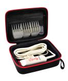 Case Compatible with Wahl Professional Peanut Classic Clipper Trimmer #8685 8655 8655-200 8633 8081 8035. Hair Clipper Organizer Holder for Attachment Comb, Oil, Cleaning Brush, Blade Guard (Box Only) Red Zipper - Buy Online on SooperMarket.com