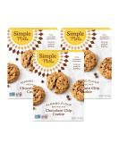 Simple Mills Almond Flour Chocolate Chip Cookie Mix - Gluten Free, Nutrient Dense - 9.4oz (Pack of 3) - Buy Online on SooperMarket.com