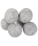 sourcing map 6 Pcs Wool Dryer Balls 2 Inches Wool Laundry Dryer Balls for Reducing Clothing Static and Wrinkles Light Grey 2" Light Grey - Buy Online on SooperMarket.com