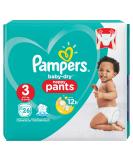 Pampers Baby-Dry Pants Size 3 (6-11 kg) - 26 Ultra-Absorbent Pants for Happy Dry Babies | Shop Now! - Buy Online on SooperMarket.com