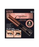 KISS Magnetic Eyeliner, Black, 0.16 Ounce, Smudge Proof, Biotin Infused, Free of Synthetic Fragrances, Dyes, Parabens, Petrochemicals, And Formaldehyde with Precision Tip Brush - Buy Online on SooperMarket.com