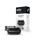 Braun EasyClick Stubble Beard Trimmer Attachment for Series 5, 6, 7 Electric Shavers - 5 Piece Set - Buy Online on SooperMarket.com