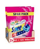 Spee Power Caps Color 4 + 1 (120 Washpiads) color detergent for colored linen & dark pre -dose detergent combines purity radiance freshness & sustainability 60 pieces (2 pack) - Buy Online on SooperMarket.com