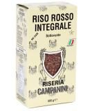 RISO ROSSO INTEGRALE Red whole grain rice RISERA CAMPANINI 500g from Italy 500g Red whole grain rice (Rosso Integrale) - Buy Online on SooperMarket.com