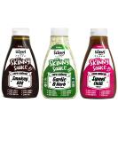 The Skinny Food Co Sweet Chilli Garlic and Herb Smokey BBQ Set of 3 Condiment Sauces Sugar Free Zero Calories 425ml - Buy Online on SooperMarket.com