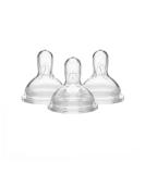 Medela Slow Flow Bottle Nipples with Wide Base  Baby Newborns Age 0-4 Months  Compatible with All Medela Breast Milk Bottles  Made Without BPA  3 Count (Pack of 1) - Buy Online on SooperMarket.com