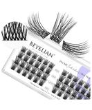 DIY Eyelash Extension Individual Cluster Lashes False Eyelashes Extension Natural Look Reusable Glue Bonded Black Super Thin Band 48 Lash Clusters Mix by BEYELIAN (Style3 0.07 Mix Black Band) 48 Piece Assortment 703 Blac... - Buy Online on SooperMarket.com