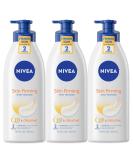 NIVEA Skin Firming Body Lotion with Q10 and Shea Butter 16.9 Fl Oz (Pack of 3) - Buy Online on SooperMarket.com