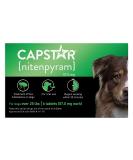 CAPSTAR Oral Flea Treatment for Dogs, Fast Acting Tablets Start Killing Fleas in 30 Minutes Over 25 lbs 6 Count - Buy Online on SooperMarket.com