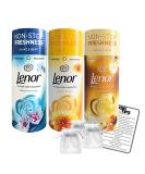 Lenor Scent Booster Beads Bundle - 176g (Spring Awakening, Gold Orchid, Summer Breeze) with Organza Bags & Guide - Buy Online on SooperMarket.com
