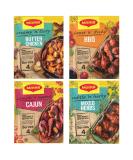 Maggi So Juicy Seasoning Bags - Cajun Chicken, Sticky BBQ, Butter Chicken, Mixed Herbs - Buy Online on SooperMarket.com