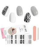 Kalolary Gel Nail Polish Strips Semi Cured Nail Gel Art Sticker Waterproof Full Nail Wraps Decal Sets with Nail File and Stick for Women Girls Nail Art Decor (UV/LED Lamp Required) (4) - Buy Online on SooperMarket.com