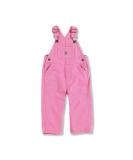 Carhartt Baby Girls' Canvas Bib Overall Months 12 Months Pink - Buy Online on SooperMarket.com