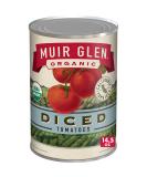 Muir Glen, Organic Diced Tomatoes, 14.5 oz (Pack of 12) TOMATOES 14.5 Ounce (Pack of 12) - Buy Online on SooperMarket.com
