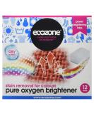 Ecozone Pure Oxygen Stain Removal and Brightener for Colours Chlorine Free 12 Tablets - Buy Online on SooperMarket.com