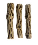 Awesome Aquatic Natural Cholla/Choya Wood 3 Pieces 6 for Shrimp Habitat and Food Treat Hermit Crabs Plecos Aquarium Decoration Lowers pH Hideouts and Chew Toys Reptiles Thorn Free Dried Organic 3 pc 6 inch - Buy Online on SooperMarket.com