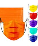 60PCS Disposable Face Mask Unisex Fashion Covering 4-Layer | Individually Sealed Skin-Friendly Breathable Comfort | 6 Solid Colors | Men Women - Buy Online on SooperMarket.com