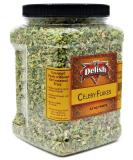 Dried Celery Flakes by It's Delish, 12 OZ Jumbo Reusable Container | Dehydrated Food and Dried Vegetables for Soup, Stew, Rice, Great for Kitchen, Camping and Emergency Food Supply | Kosher and Vegan - Buy Online on SooperMarket.com