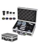 Celticbird Astronomical Telescope Accessory Kit - with 3pcs Plossl Eyepieces Set, 4pcs Filter Set, a 2X Barlow Lens 8Piece - Buy Online on SooperMarket.com