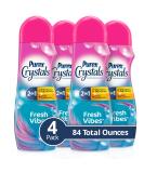 Purex Purex Crystals in-wash Fragrance and Scent Booster, Fresh Vibes, 21 Ounce, 4 Count (Pack of 1) - Buy Online on SooperMarket.com