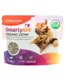 SmartyKat Organic Catnip - 0.5oz Resealable Pouch for Cats & Kittens - Buy Online on SooperMarket.com