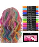 Jim&Gloria Dustless Hair Chalk: Temporary Color Dye for Teens - Halloween & Birthday Gift Ideas for 12-14 Year Old Girls - Buy Online on SooperMarket.com