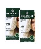 Herbatint Permanent Hair Color Gel 10N Platinum Blonde - 4.56 fl oz (135 ml) | Natural & Long-lasting - Buy Online on SooperMarket.com