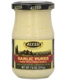Alessi Spread Garlic Puree 7.6 oz (Pack of 6) - Delicious and Versatile Condiment - Buy Online on SooperMarket.com