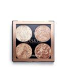 Makeup Revolution Cheek Kit - Sunkissed Glow Bronzer & Highlighter Powder Palette 0.32 Oz - Vegan & Cruelty-Free - Buy Online on SooperMarket.com