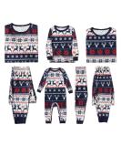 PatPat Family Christmas PJs Matching Sets - Reindeer & Snowflake Patterned Sleepwear for Couples & Kids (8-9 Years) - Royal Blue - Buy Online on SooperMarket.com