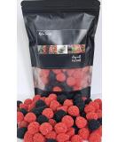 Crunchy Blackberry and Raspberry Sweets - 500g bag small Blackberries and Raspberries Bobbly Sweets by skvdntrade8 (Blackberry and Raspberry 500g) Blackberry and Raspberry 500g - Buy Online on SooperMarket.com